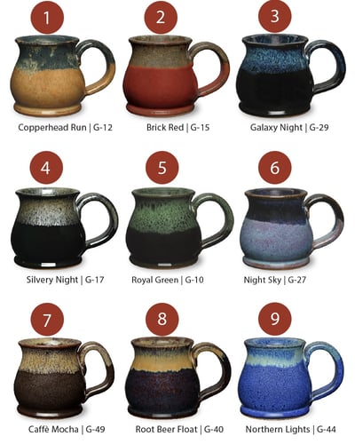 Most Popular Glaze Mugs